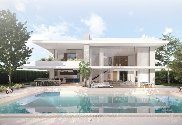 3D model of Architectural Modeling and rendering
