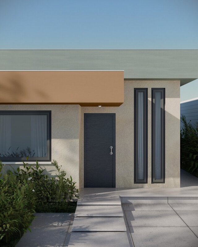 3D model of Earth & Timber Residence