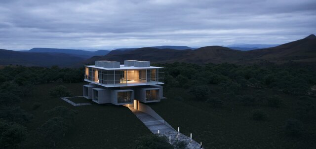 3D model of Damavand Villa