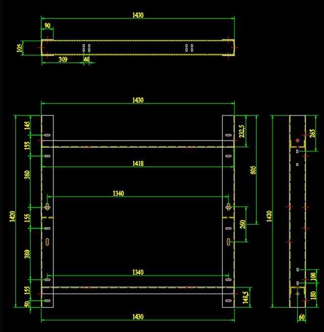 3D model of custom elevator design