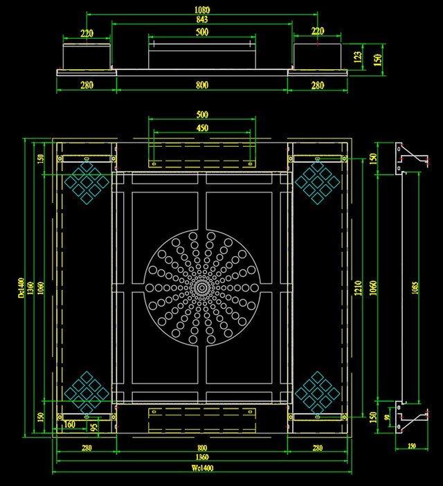 3D model of custom elevator design