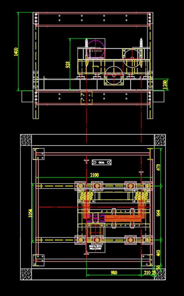 3D model of custom elevator design