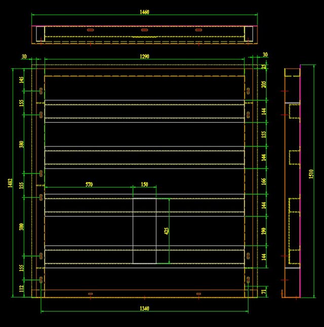 3D model of custom elevator design