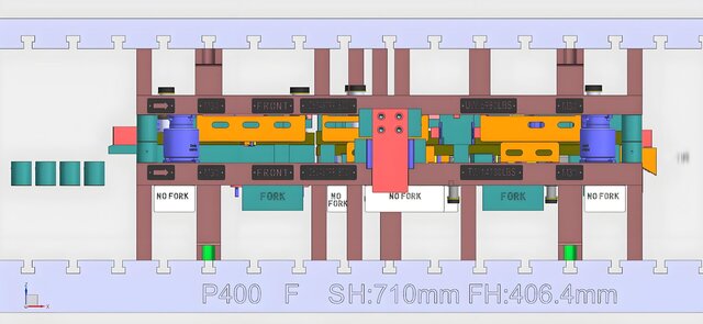 3D model of Automotive Progressive Stamping Die | Full Structural Design in UG NX