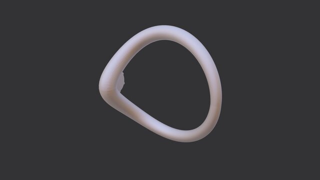 3D model of ring-model-new-assemTwisted Elegance Gemstone Gold Ringbly
