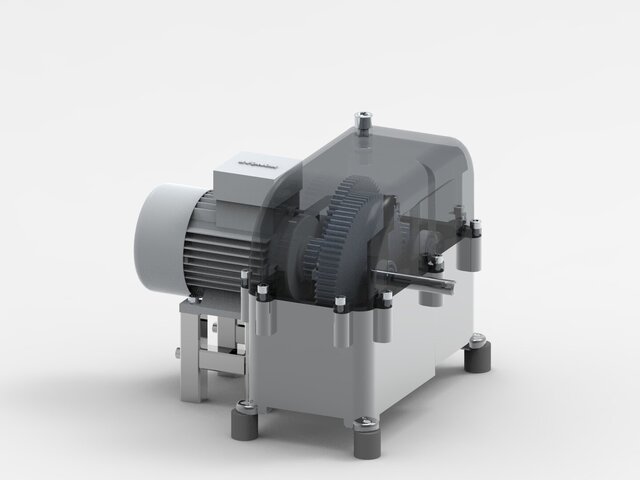 Two-Stage Spur Gear Reducer