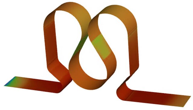 3D model of Setting Oven Temperature Field Simulation (PTFE Film)