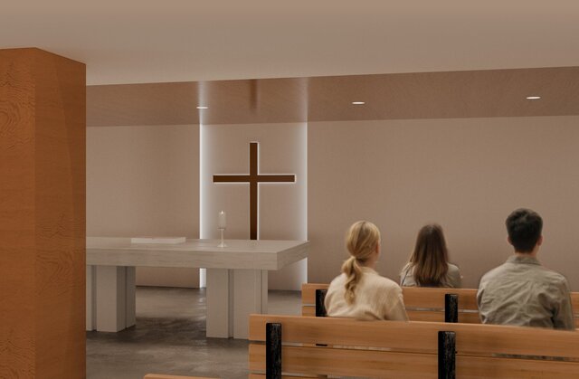 3D model of Chapel of Quiet Light