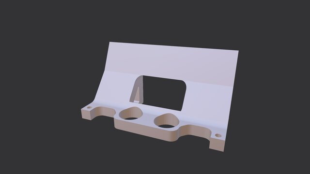 3D model of Autonomus Mini Sumo Wedge