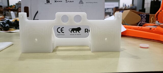 3D model of Autonomus Mini Sumo Wedge