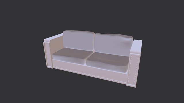 3D model of sofa
