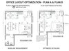 Modern Office Interior Layout & Space Optimization Plan design by nasreens