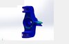 EV Racing Suspension & Steering System - SolidWorks & FEA design by samj7215