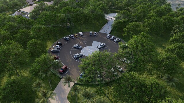 3D model of The Healing Centre, Ecuador