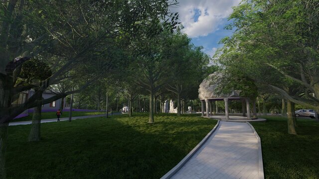 3D model of The Healing Centre, Ecuador