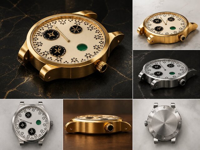 3D model of mechanical watch parametric design
