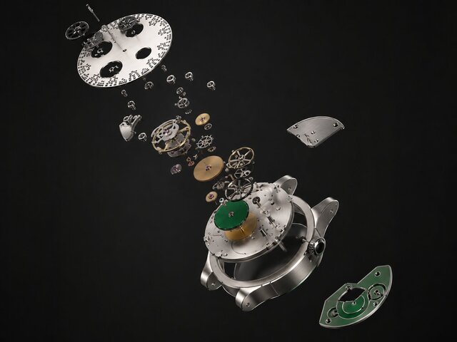 mechanical watch parametric design