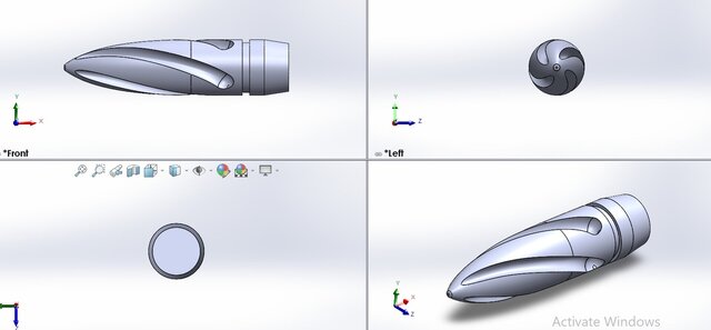 3D model of Apex Vortex 12.7 Concept CAD Modeling