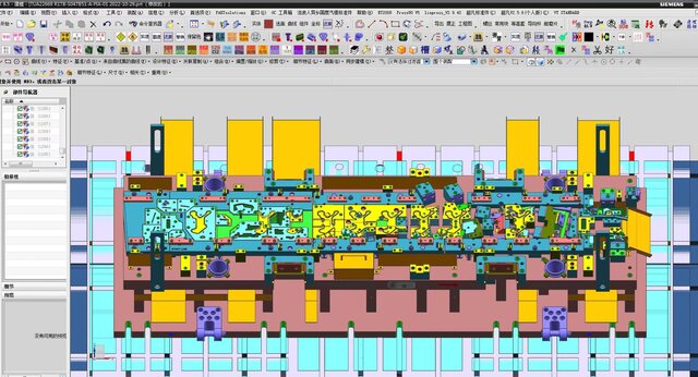 Steel Progressive Stamping Die | Full 3D Design in Siemens NX