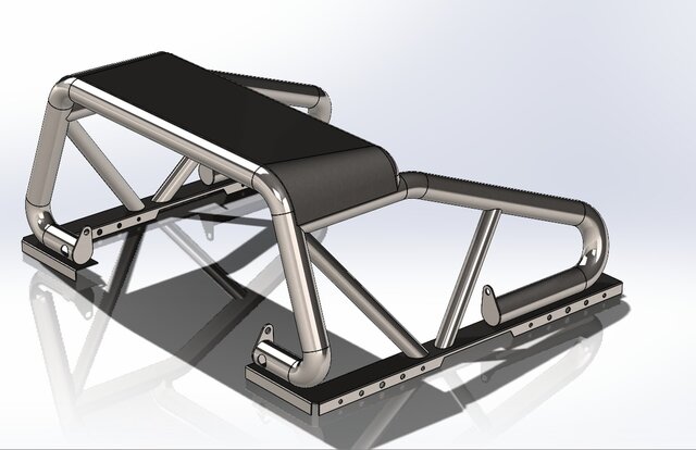 3D model of Pick-up Sports Rack (100% Original Design)