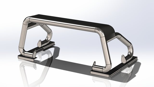 3D model of Pick-up Sports Rack (100% Original Design)