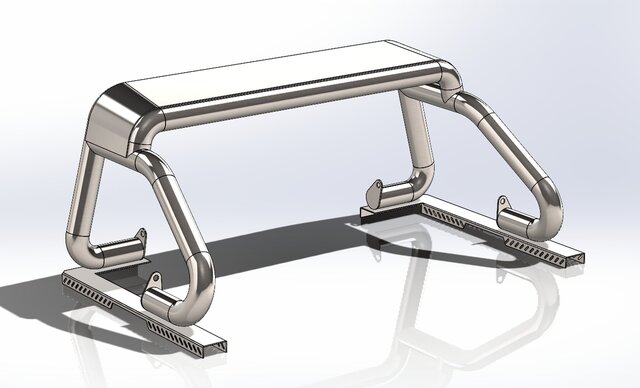 3D model of Pick-up Sports Rack (100% Original Design)