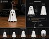 3D Printing  Ghost key chain design by souhaibb