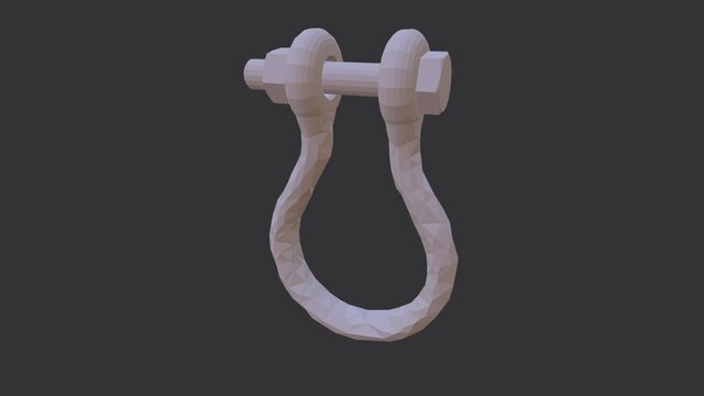 3D model of Anchor Shackle