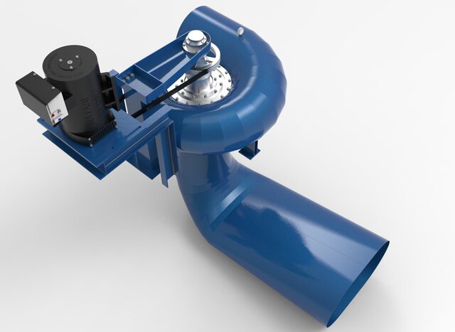 3D model of Kaplan Turbine - Energy