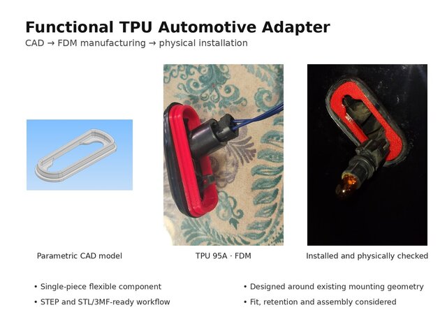 Functional TPU Automotive Adapter