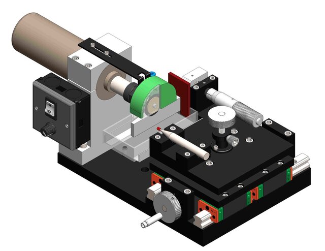 3-Axis Gemstone Groove-Cutting Machine | Machine Design & Development – image 1 of 16