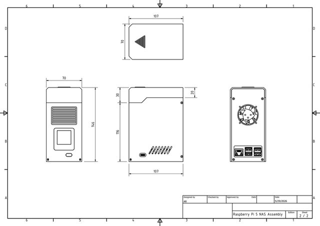 Raspberry Pi 5 NAS - Concept – image 4 of 4