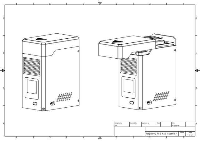 Raspberry Pi 5 NAS - Concept – image 3 of 4