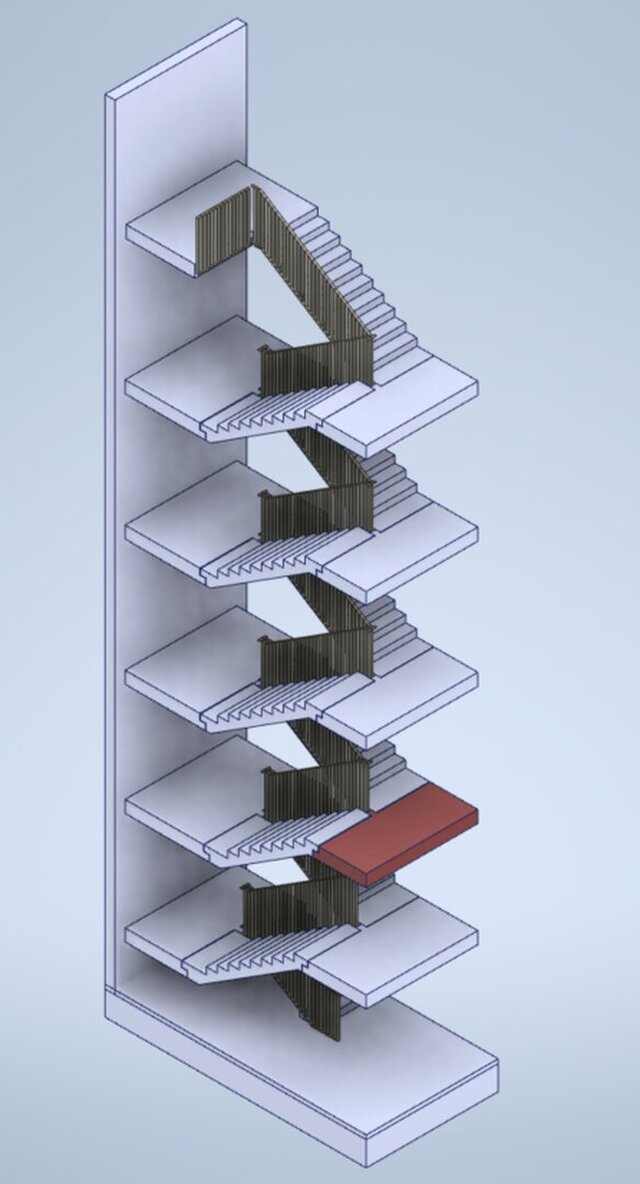 Interior Staircase Balustrade Design & Site Coordination