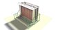 Sheet Metal Storage System 6x2 m design by Haryono