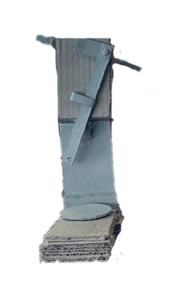 3D model of Manual Porridge Mixing Machine