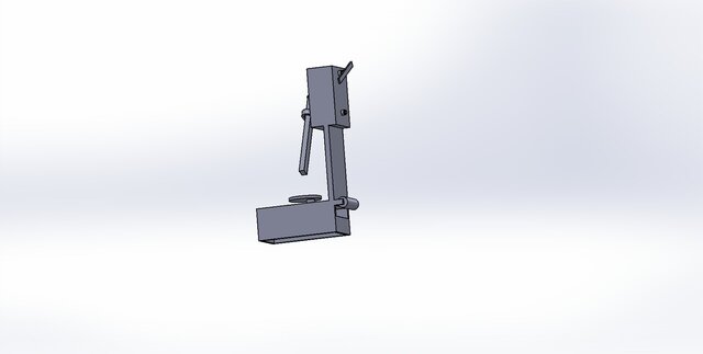 3D model of Manual Porridge Mixing Machine