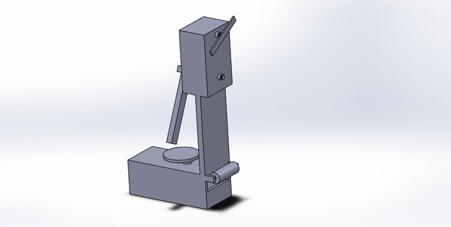 3D model of Manual Porridge Mixing Machine