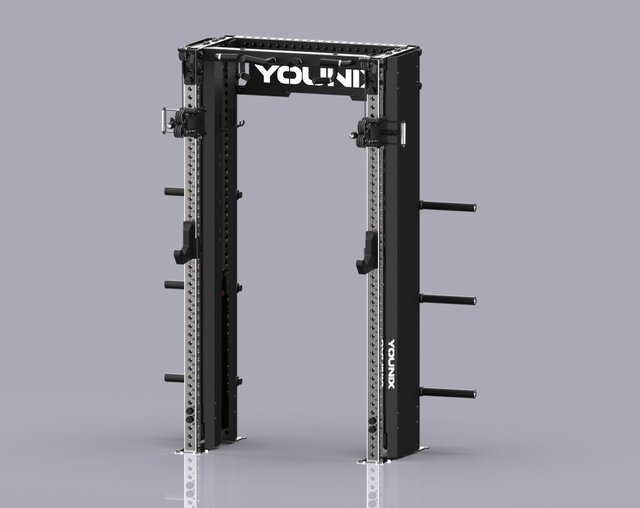 Industrial Cable Rack Assembly for Fitness Equipment