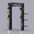 Industrial Cable Rack Assembly for Fitness Equipment
