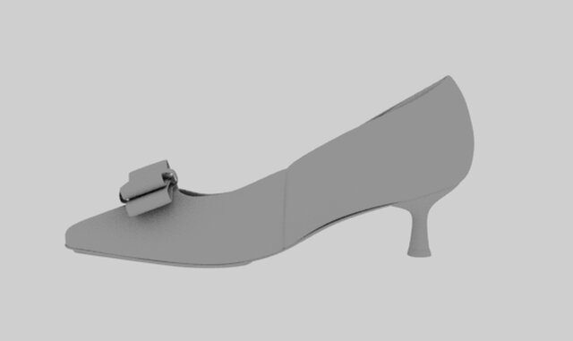 3D model of Ladies Shoe 3D Modeling