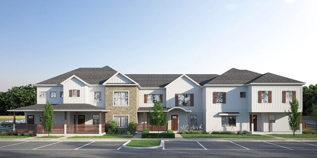 Multiple Exterior House Renderings