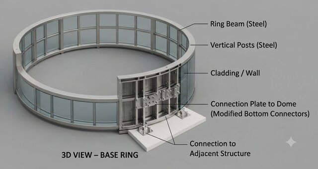 3D model of 3d-View-9 mts Dome