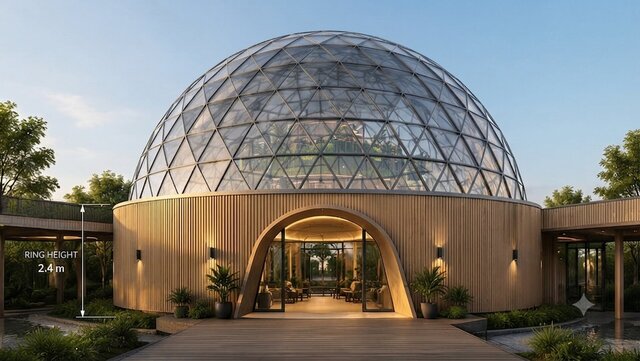 3D model of 3d-View-9 mts Dome