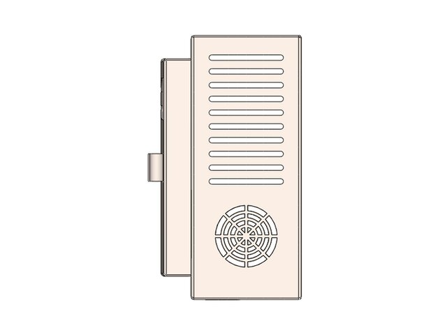 3D model of Sheet Metal Electrical Box