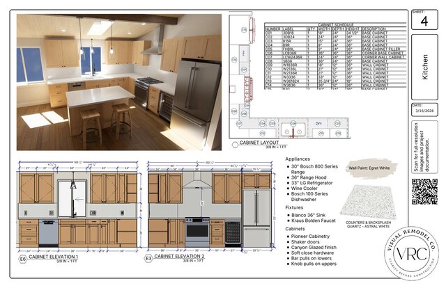 Whole Home Remodel | Chief Architect Design & Construction Drawings – image 3 of 7