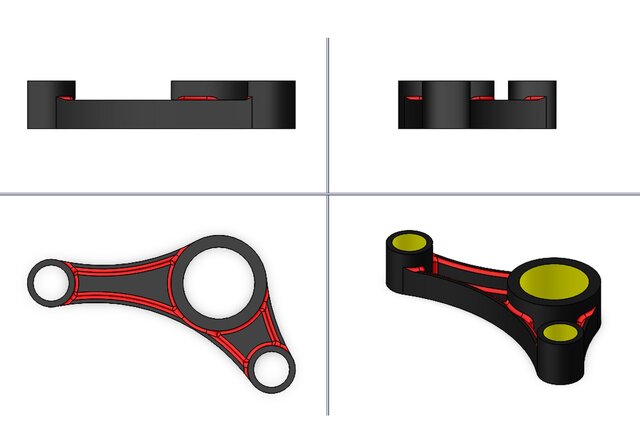 Three-Arm Connecting Link – image 3 of 4