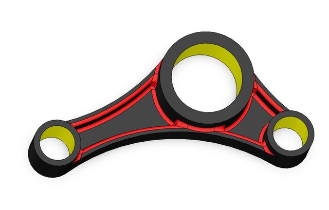 Three-Arm Connecting Link – image 1 of 4