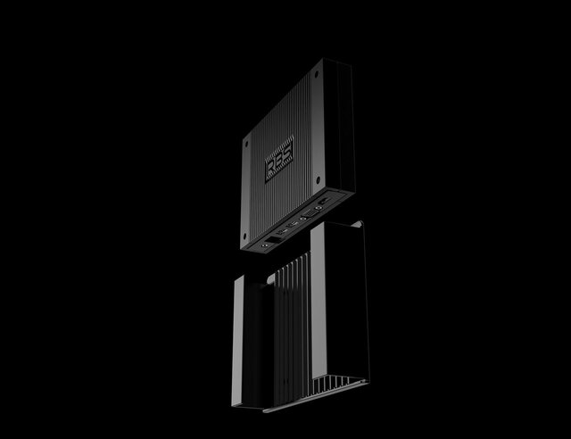 3D model of Industrial design for single board computer case.