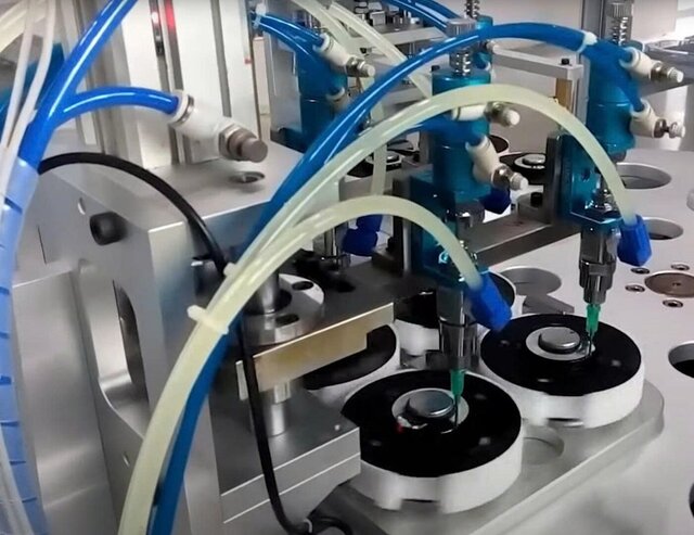 Automated adhesive application